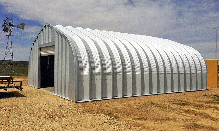 Metal thin-walled arch shed supplier