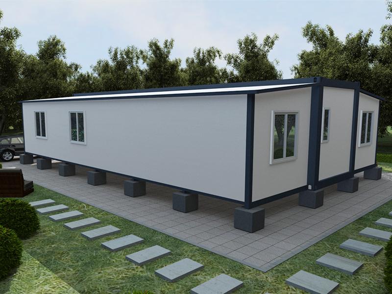 living expandable container house