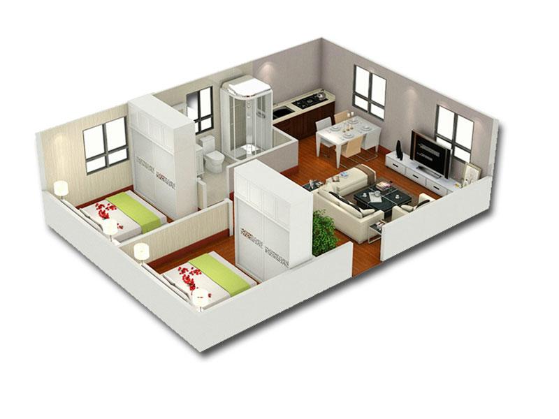 prefab home living house manufacturer