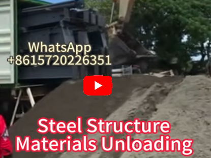 Steel Structure Unloading