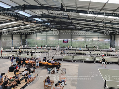 Advantages of Using Steel Structures for Sports Courts