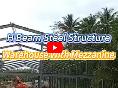 Steel Warehouse With Mezzanine