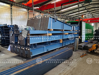 Steel Structure Components Shipment