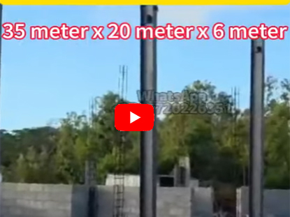 700 Square Meter Warehouse Construction