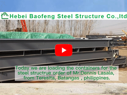 Packing and delivery of steel structure projects in the Philippines