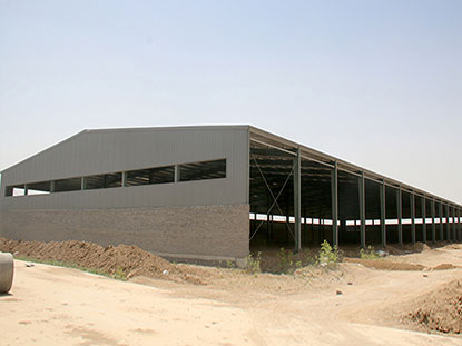 Steel Structure Warehouse---Philippines