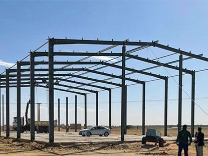 Economical steel structure warehouse 