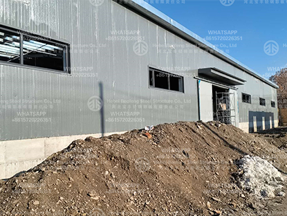Kyrgyzstan Warehouse Cover With Sandwich Panel
