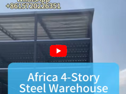 Africa 4-Story Steel Warehouse