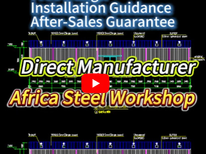 African Steel Workshop Construction