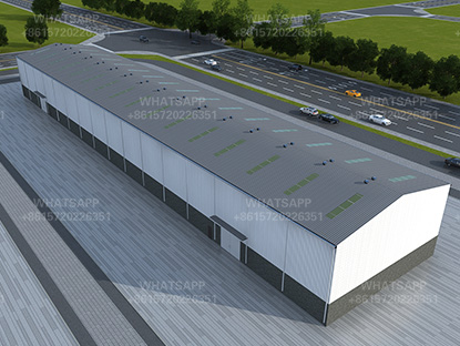 Two-Storey Steel Warehouse Design