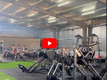 Steel Structure Gym We Have Done In Zimbabwe