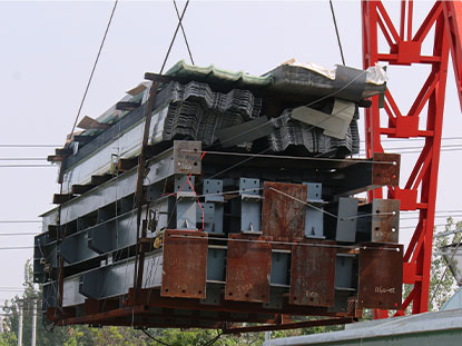 Packing and Shipping of Steel Structures in the Democratic Republic of the Congo