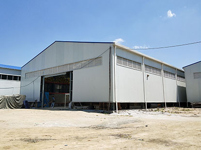 Philippine steel structure warehouse building