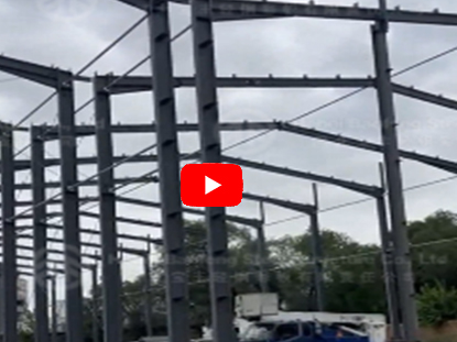 Kazakhstan Steel Warehouse Installation